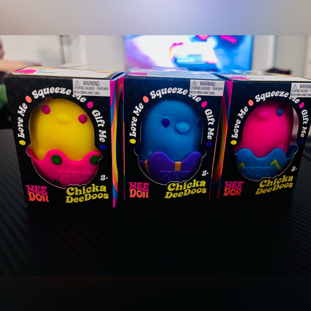 Needoh ChickaDeeDoos Squishy chick